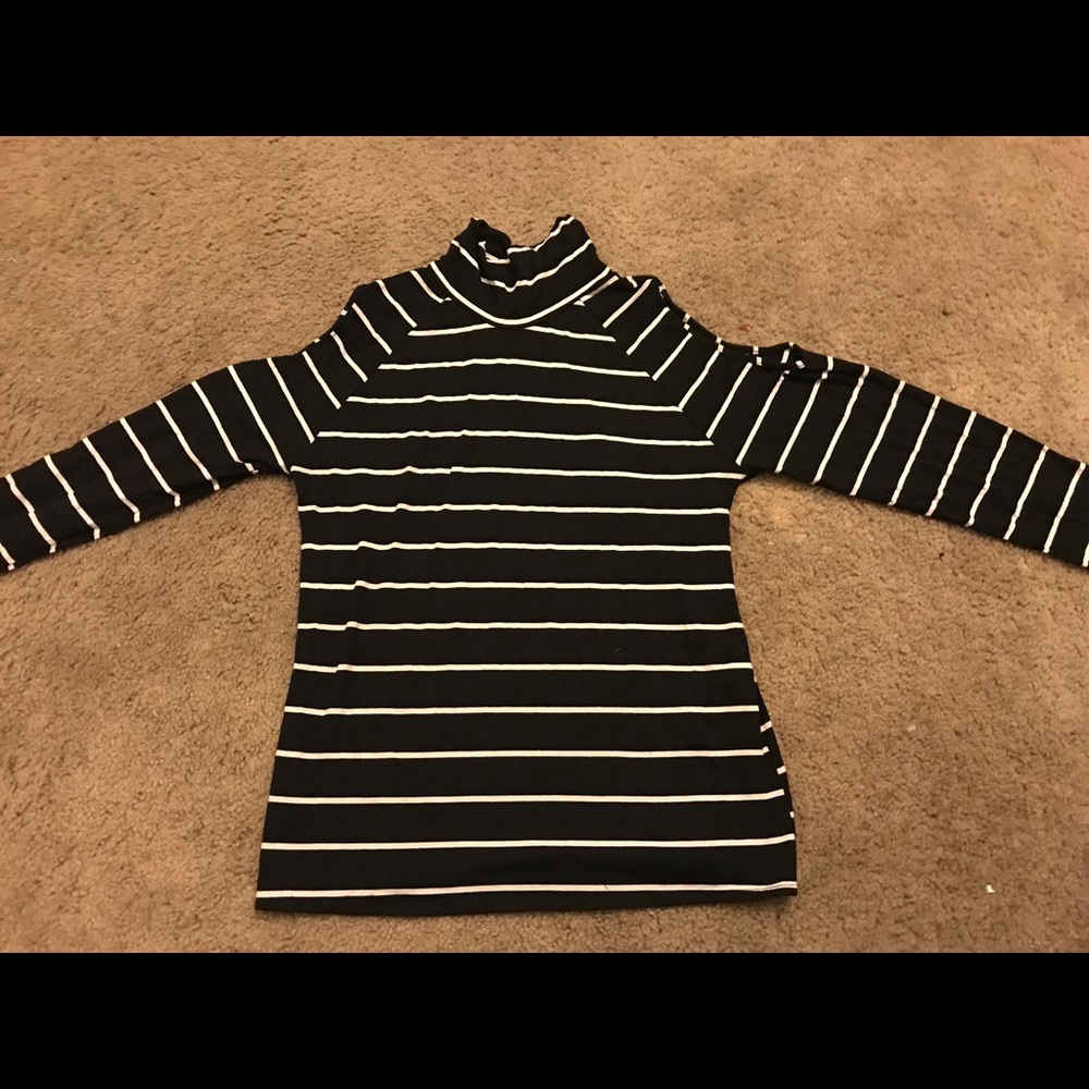 High neck top